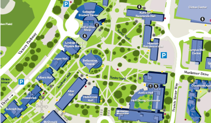 Map of campus